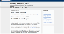 Desktop Screenshot of mathyvanhoef.com